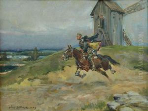 Goniec Konny by Jerzy Kossak
