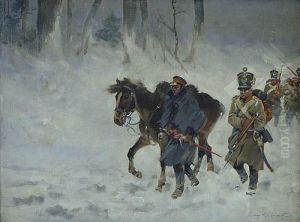 Czwartacy by Jerzy Kossak