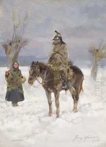 Kirasjer by Jerzy Kossak