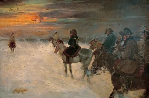Wizja Napoleona by Jerzy Kossak