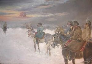 Wizja Napoleona W Czasie Odwrotu Spod Moskwy (1929)