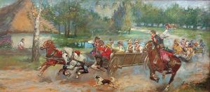 Wesele Krakowskie by Jerzy Kossak