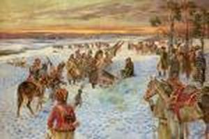 Palenie Sztandarow - Epizod Z Wyprawy Napoleona Na Moskwe