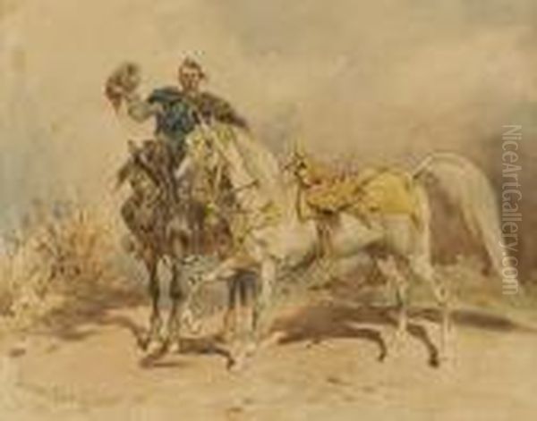 Cossack With A Horse - view 1