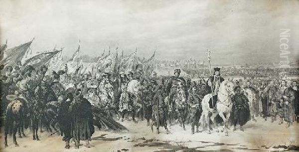 Krol Jan Iii Sobieski Pod Wiedniem - view 1
