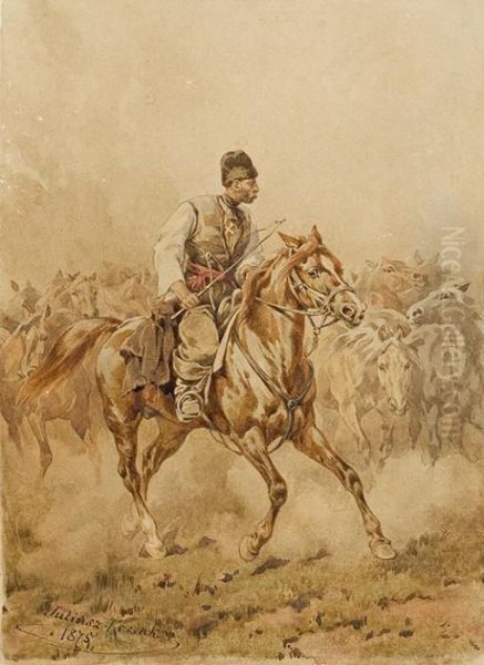 Horse-boy - view 1
