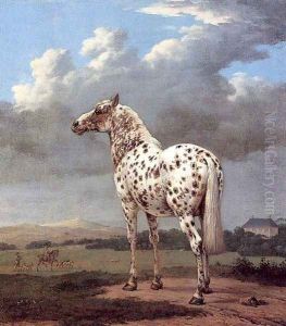 The Piebald Horse 1650-54 by Paulus Potter