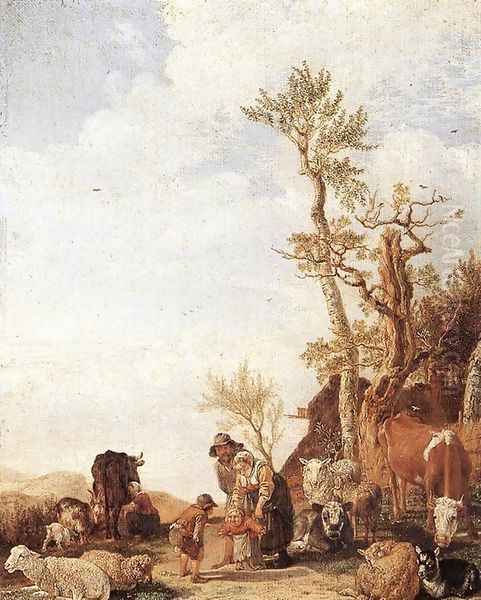 Peasant Family with Animals 1646 - view 1
