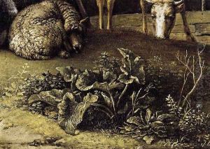 A Husbandman with his Herd (detail) 1648 by Paulus Potter