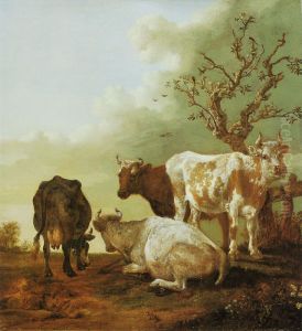 Four Bulls by Paulus Potter