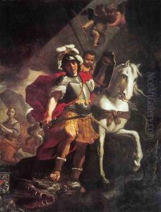 St. George Victorious Over The Dragon 1678