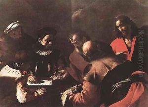 Tribute Money c. 1640 by Mattia Preti