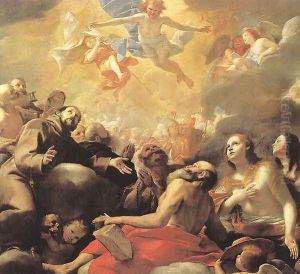 Christ in Glory c. 1660 by Mattia Preti
