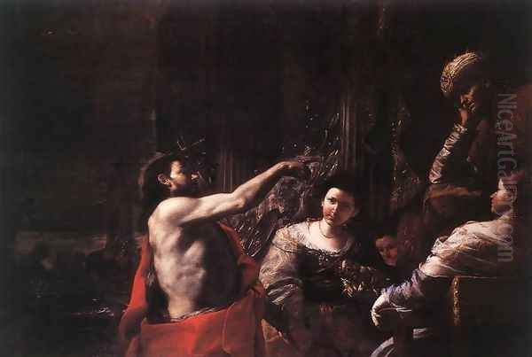 St John the Baptist before Herod c. 1665 - view 1