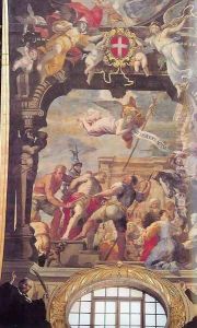 St John Cast into Prison 1661 by Mattia Preti