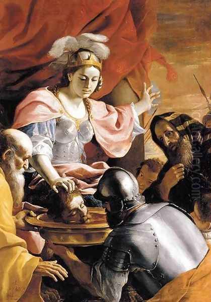 Queen Tomyris Receiving the Head of Cyrus, King of Persia 1670-72 - view 1