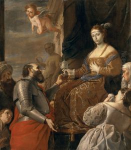 Sophonisba Receiving the Goblet c. 1670 by Mattia Preti