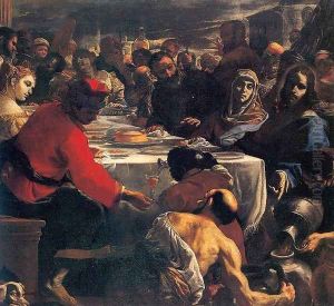 The Marriage at Cana 1655-60 by Mattia Preti