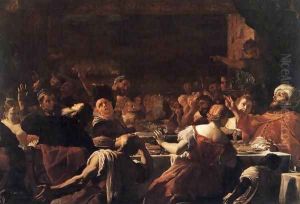 Absalom's Feast by Mattia Preti