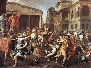 The Rape of the Sabine Women 1637-38