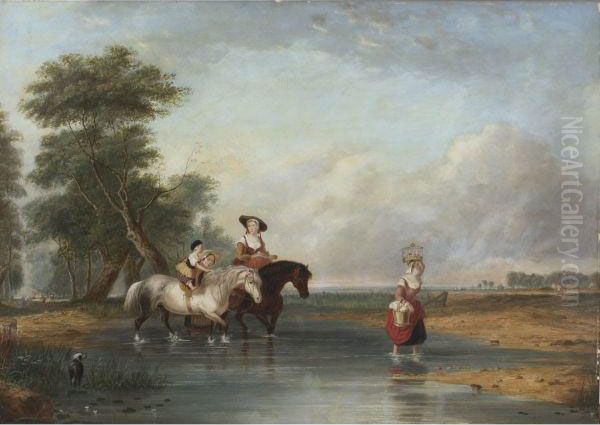 Fording A River - view 1