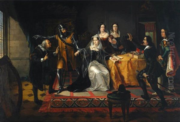 Mary, Queen Of Scots, And Entourage - view 1