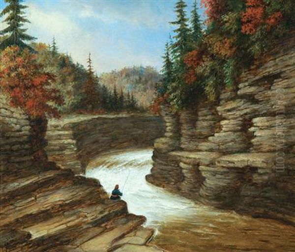 River Gorge, Autumn - view 1