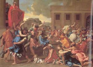 The Rape of the Sabine Women 1634-35