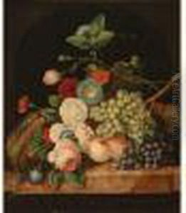 Nature Morte by Cornelius David Krieghoff