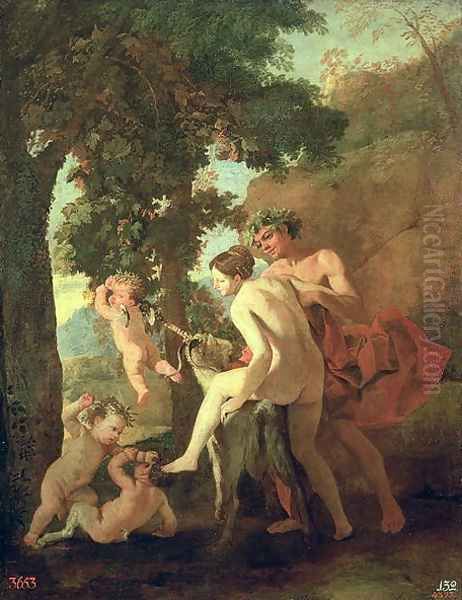 Venus, Faun and Putti, early 1630s - view 1
