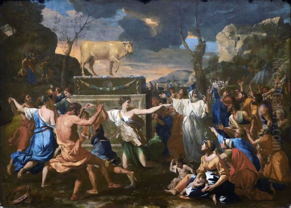 Adoration of the Golden Calf - view 1