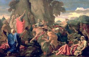 Moses Striking Water from the Rock, 1649