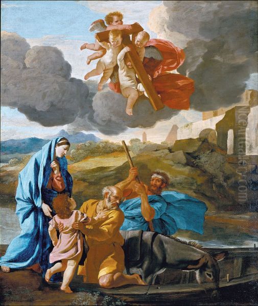 The Return of the Holy Family from Egypt - view 1