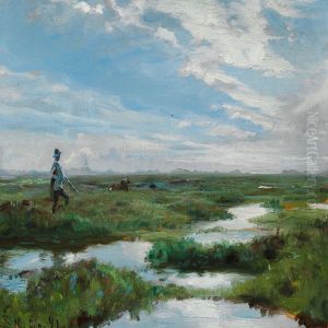 Skagens Hede Ved Brovandene by Peder Severin Kroyer