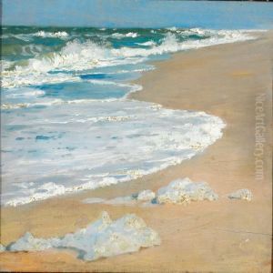 Braending, Skagens Nordstrand by Peder Severin Kroyer