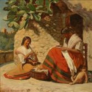 Sondag Morgen Uden For En Gitanobolig I Granada