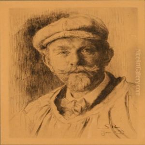 The Artist's Self Portrait by Peder Severin Kroyer