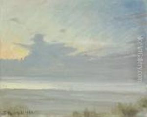 Beach At Skagen by Peder Severin Kroyer