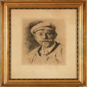 The Artist'sself-portrait by Peder Severin Kroyer