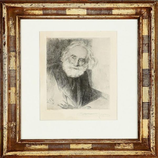 Portrait Of The Danishpainter Vilhelm Kyhn - view 1