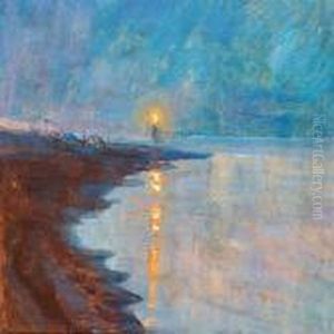 Sunset, Skagen by Peder Severin Kroyer