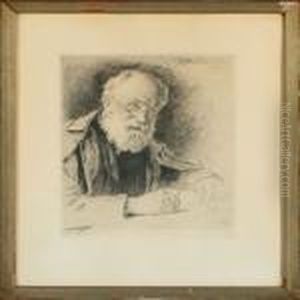 Historiemaleren Lorenz Frolich by Peder Severin Kroyer