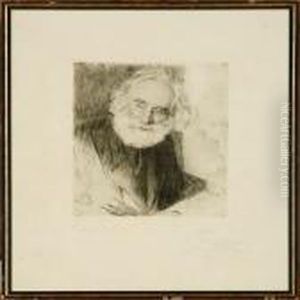 A Portrait Of The Danish Painter Vilhelm Kyhn A Portrait Of The Danish Painter Vilhelm Kyhn