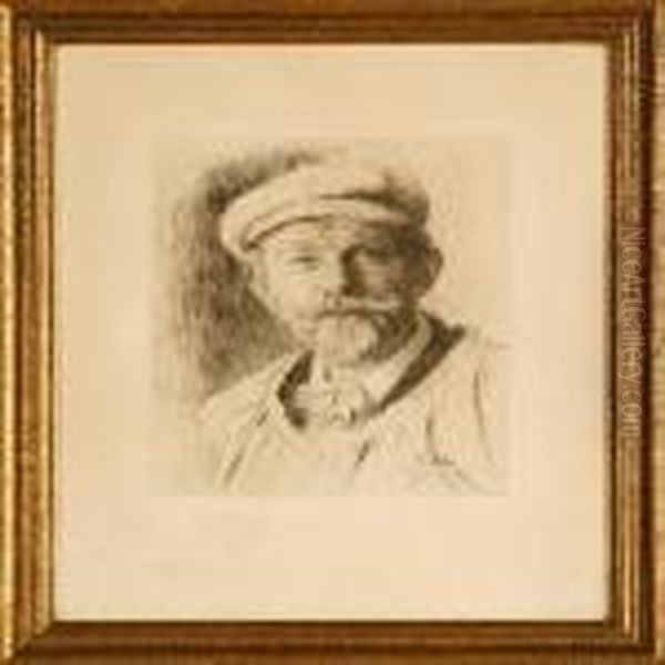Self-portrait And Three Fischermen - view 1