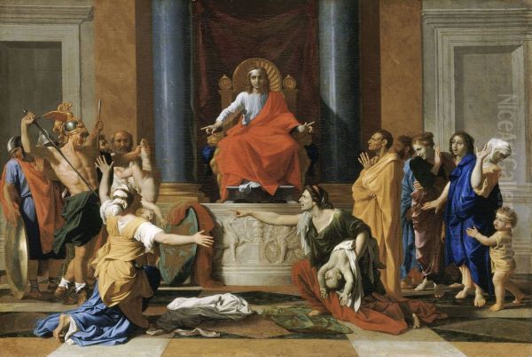 The Judgment of Solomon 1649 - view 1