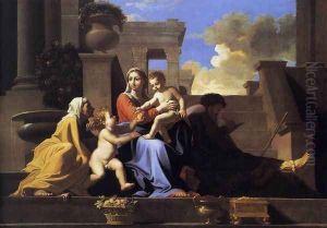 Holy Family on the Steps 1648
