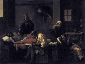 The Testament of Eudamidas c. 1653 by Nicolas Poussin