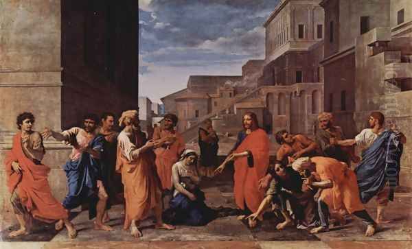 Christ and the adulteress - view 1
