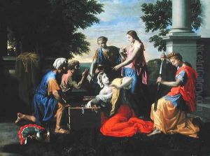Discovery of Achilles on Skyros, c.1649-50 by Nicolas Poussin
