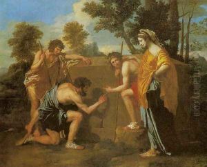 Et in Arcadia Ego by Nicolas Poussin